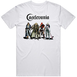 Castlevania Simon Belmont Video Game Merch Classic Cotton T Shirt