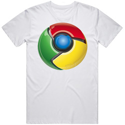 Google Chrome Cool Geek Merch Classic Cotton T Shirt