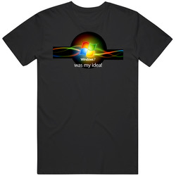 Windows 7 Was My Idea Merch Classic Cotton T Shirt