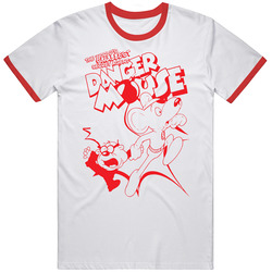 Danger Mouse Kid Cartoon Merch Classic Cotton T Shirt