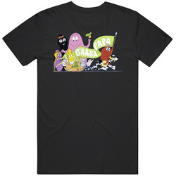 Barbapapa Cartoon Retro Merch Classic Cotton T Shirt