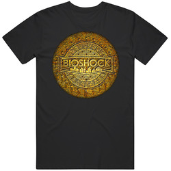 Bioshock Videogame Merch Classic Cotton T Shirt