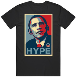 Barack Obama Hope Hype President Us Funny Merch Classic Cotton T Shirt
