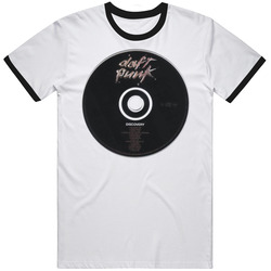 Daft Punk Discovery Cd Merch Classic Cotton T Shirt