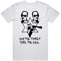Hunter S Thompson Buy The Ticket Merch Classic Cotton T Shirt