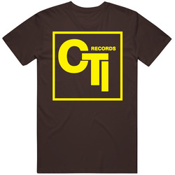 Cti Records Logo Merch Classic Cotton T Shirt