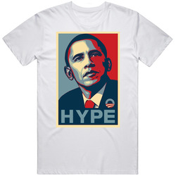 Barack Obama Hope Hype President Us Funny Merch Classic Cotton T Shirt
