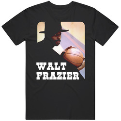 Walt Frazier Nba Basketball Player Merch Classic Cotton T Shirt