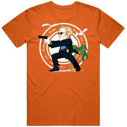 Horatio Caine Cartoon Csi Tv Show Merch Classic Cotton T Shirt