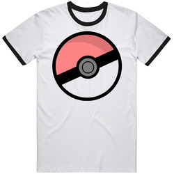Poke Ball Colored Full Symbol Game Tv Merch Classic Cotton T Shirt