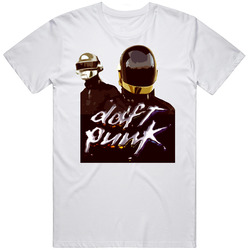 Daft Punk Electronic Dance Merch Classic Cotton T Shirt