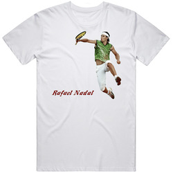 Rafael Nadal Tennis Merch Classic Cotton T Shirt