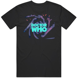 Doctor Who Classic Logo Merch Classic Cotton T Shirt