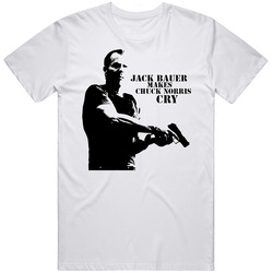 24 Tv Show Jack Bauer Funny Merch Classic Cotton T Shirt