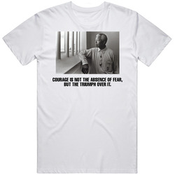 Nelson Mandela Fear Leader Merch Classic Cotton T Shirt