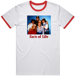 Facts Of Life Retro Tv Show Merch Classic Cotton T Shirt