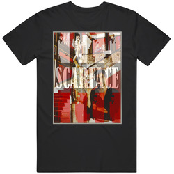 Scarface Al Pacino Retro Merch Classic Cotton T Shirt