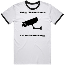 Big Brother Is Watching Movie Book 1984 Merch Classic Cotton T Shirt