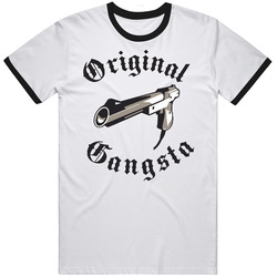 Original Gangsta Nintendo Zapper Funny Merch Classic Cotton T Shirt