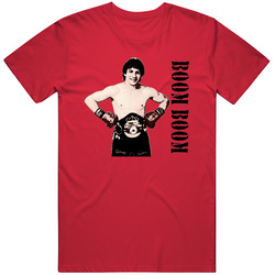 Ray Boomboom Mancini Vintage Boxing Merch Classic Cotton T Shirt