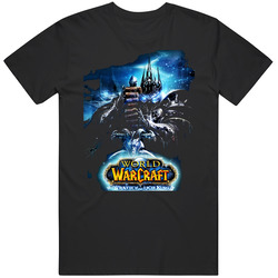 World Of Warcraft Wrath Of The Litch King New Game Merch Classic Cotton T Shirt