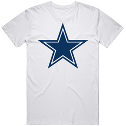 Dallas Cowboys Logo Football Team Merch Classic Cotton T Shirt
