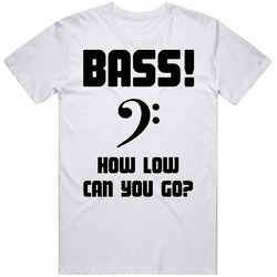 Bass Player Music Band Merch Classic Cotton T Shirt