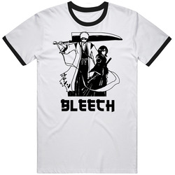 Bleach Anime Manga Series Merch Classic Cotton T Shirt