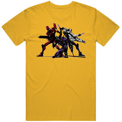 Neon Genesis Evangelion Anime Manga All Colours Merch Classic Cotton T Shirt