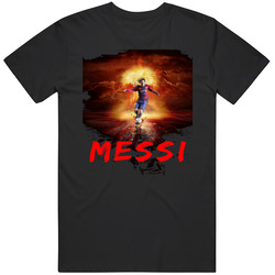 Lionel Messi Soccer Merch Classic Cotton T Shirt