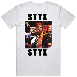 Styx Rock Band Retro Merch Classic Cotton T Shirt
