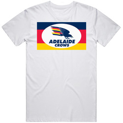 Adelaide Crows Australian Football Sport Merch Classic Cotton T Shirt