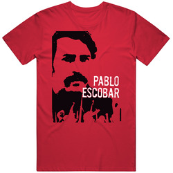Pablo Escobar Famous South American Drug Lord Merch Classic Cotton T Shirt