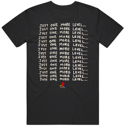 One More Level Playstation Merch Classic Cotton T Shirt One More Level Playstation Merch Classic Cotton T Shirt