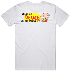 Family Guy Little Stewie Griffon What The Deuce Merch Classic Cotton T Shirt