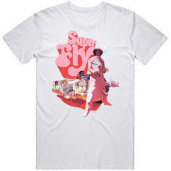 Superfly Action Hero Retro Movie Merch Classic Cotton T Shirt