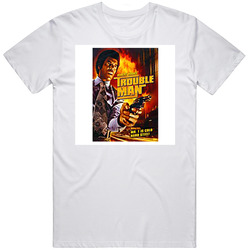 Trouble Man Robert Hooks 70s Blaxplotation Merch Classic Cotton T Shirt