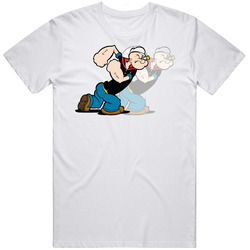 Popeye Merch Classic Cotton T Shirt
