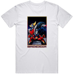 Grendizer 70's Vintage Robot Cartoon Transformers Merch Classic Cotton T Shirt