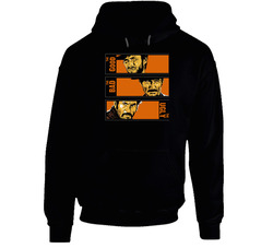 The Good The Bad The Ugly Western Retro Movie Merch Classic Cotton Hoodie