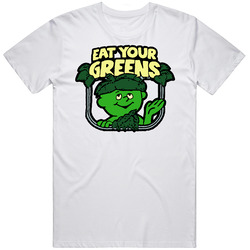 Green Giant Sprout Eat Your Greens Merch Classic Cotton T Shirt