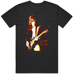 Jeff Beck Guitar God Rock Concert Vintage Retro Merch Classic Cotton T Shirt