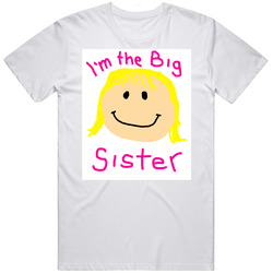 I'm The Big Sister Merch Classic Cotton T Shirt