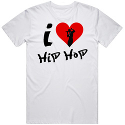 I Love Hip Hop Merch Classic Cotton T Shirt