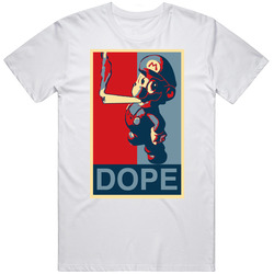 Super Mario Bros Dope Funny Merch Classic Cotton T Shirt