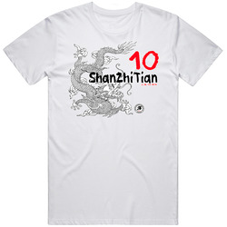 San Zi Tian Dragon White Merch Classic Cotton T Shirt