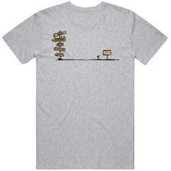 Life Or Waterslide Funny Cartoon Merch Classic Cotton T Shirt