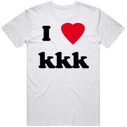 I Love Kkk Merch Classic Cotton T Shirt