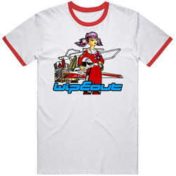 Wipeout Arial Tetsuo Video Game Racing Anime Merch Classic Cotton T Shirt