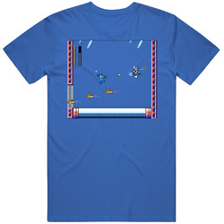 Mega Man Nintendo 80s Merch Classic Cotton T Shirt